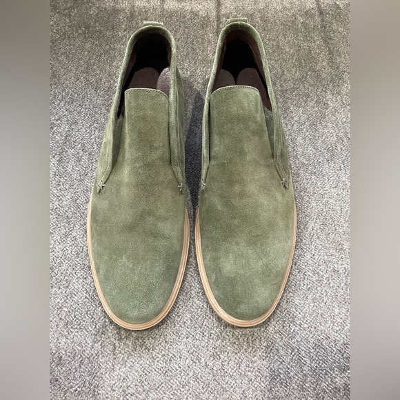 Peter Millar Excursionist Chukka Men\'s Green Suede Slip-On Shoes Size 12 main image 6